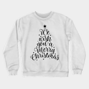 Christmas Lettering Crewneck Sweatshirt